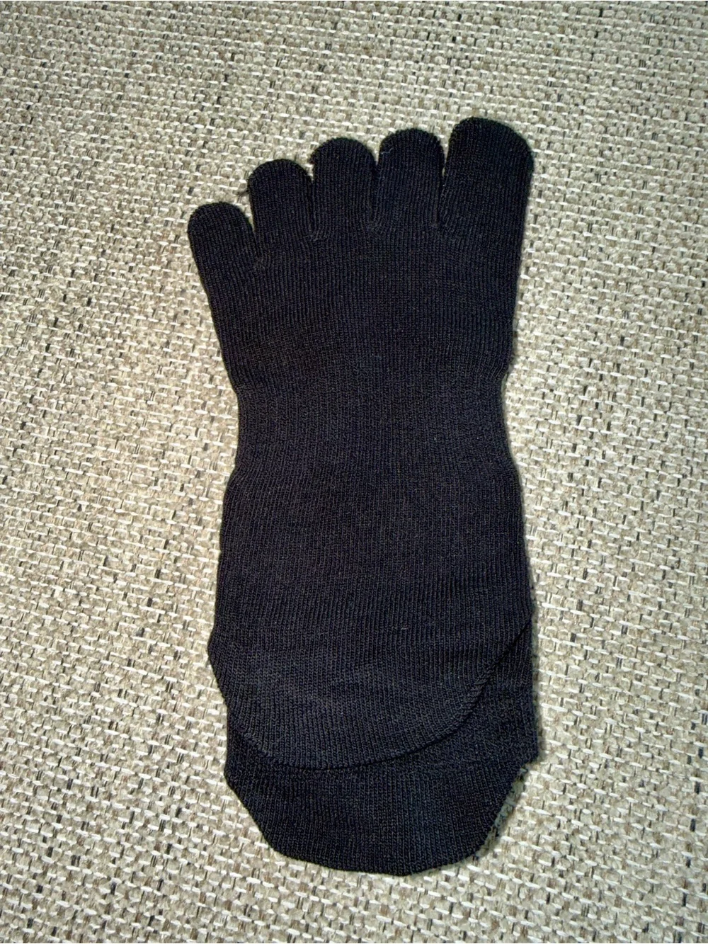 Black Five-Toe Sock - 5 pairs